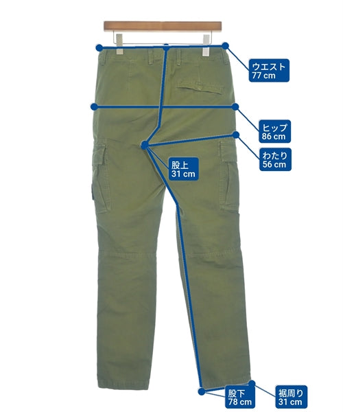 STONE ISLAND กางเกงมีกระเป๋าข้างกางเกง2-4 กระเป๋า