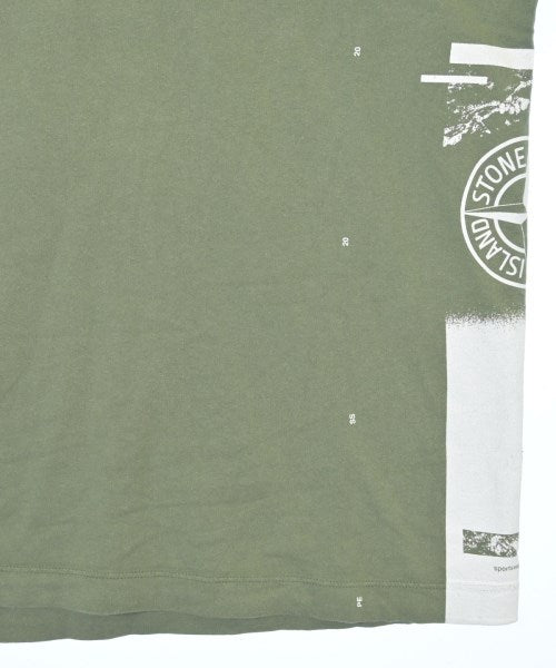 STONE ISLAND เสื้อยืด/เสื้อท็อปส์