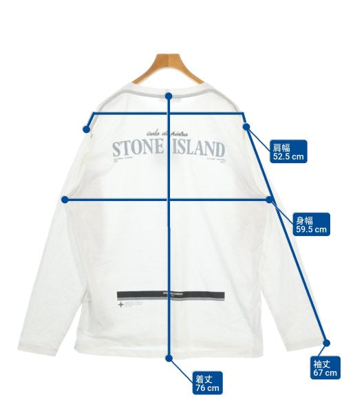 STONE ISLAND เสื้อยืด/เสื้อท็อปส์