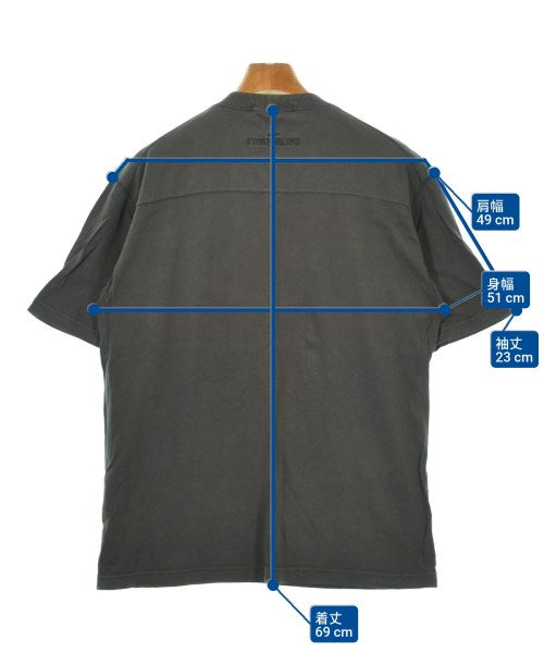 STONE ISLAND เสื้อยืด/เสื้อท็อปส์