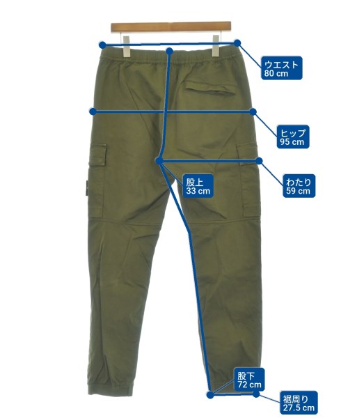 STONE ISLAND กางเกงมีกระเป๋าข้างกางเกง2-4 กระเป๋า