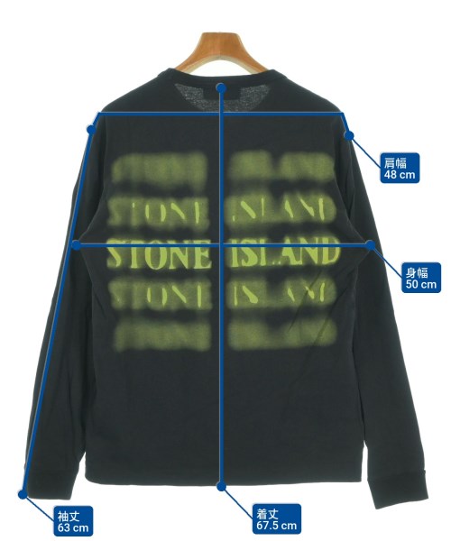 STONE ISLAND เสื้อยืด/เสื้อท็อปส์