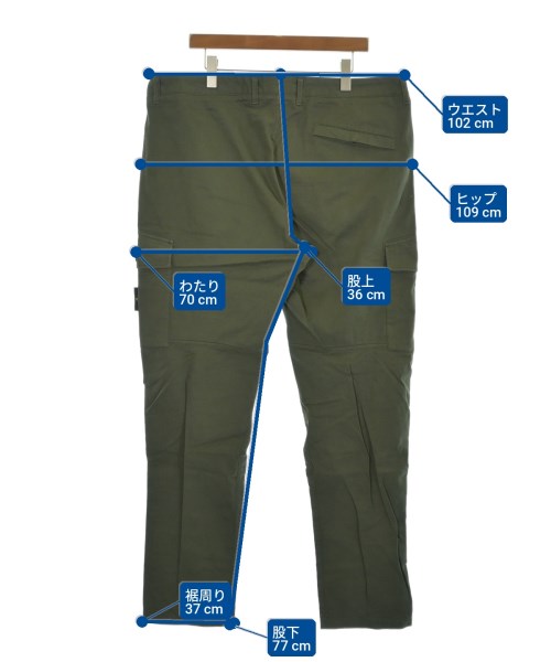 STONE ISLAND กางเกงมีกระเป๋าข้างกางเกง2-4 กระเป๋า