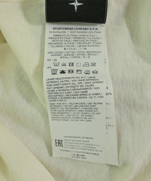 STONE ISLAND เสื้อยืด/เสื้อท็อปส์