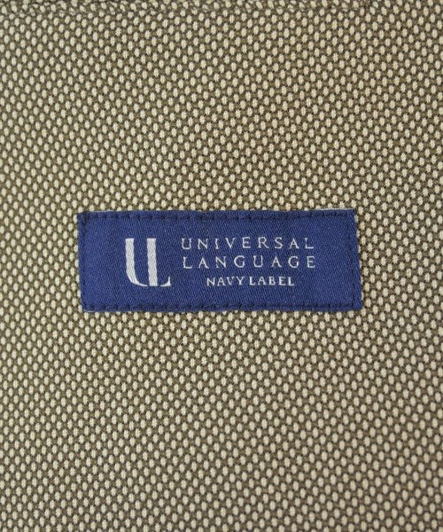 UNIVERSAL LANGUAGE เบลเซอร์/แจ็คเก็ตสูท