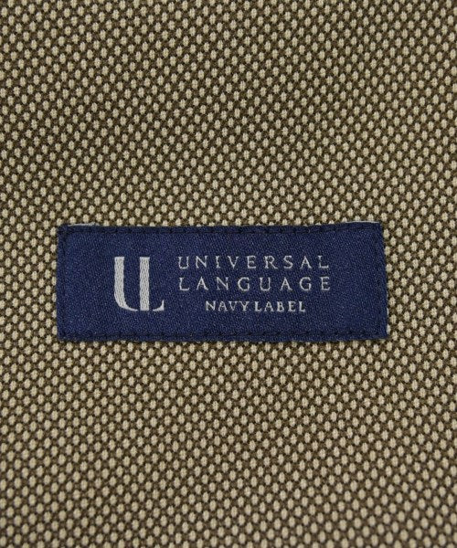 UNIVERSAL LANGUAGE เบลเซอร์/แจ็คเก็ตสูท