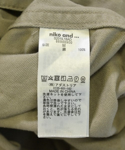 niko and... ชุดเอี๊ยม/เสื้อคลุมหลวมๆ/จั๊มสูท