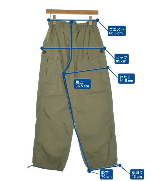 Ron Herman California กางเกงมีกระเป๋าข้างกางเกง2-4 กระเป๋า