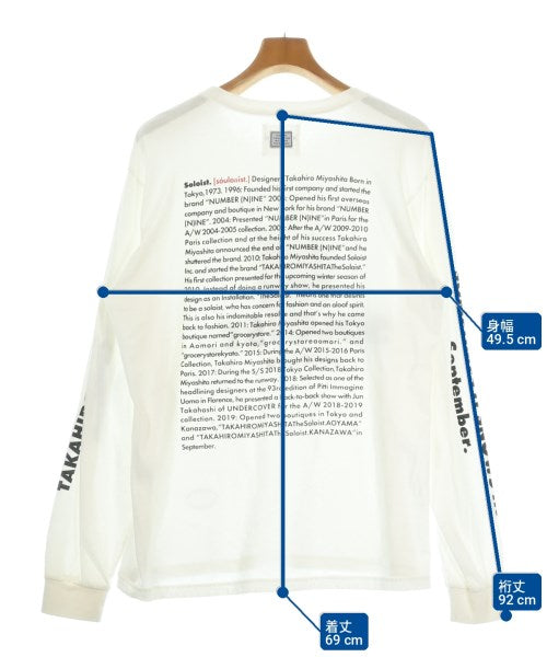 TAKAHIROMIYASHITATheSoloist. เสื้อยืด/เสื้อท็อปส์