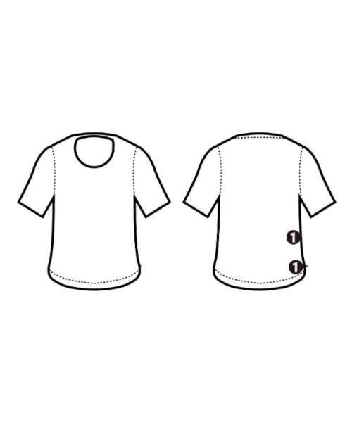 ZUCCa เสื้อยืด/เสื้อท็อปส์