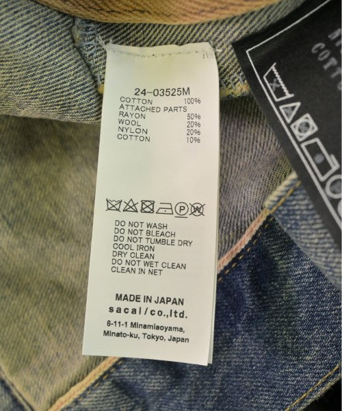 sacai แจ็คเก็ตยีนส์