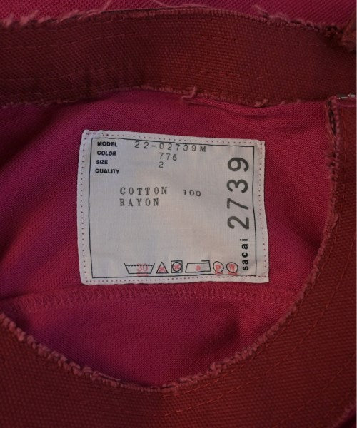 sacai เสื้อยืด/เสื้อท็อปส์