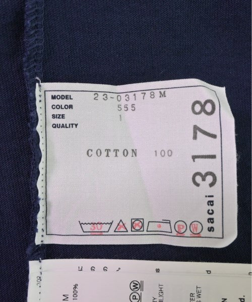 sacai เสื้อยืด/เสื้อท็อปส์