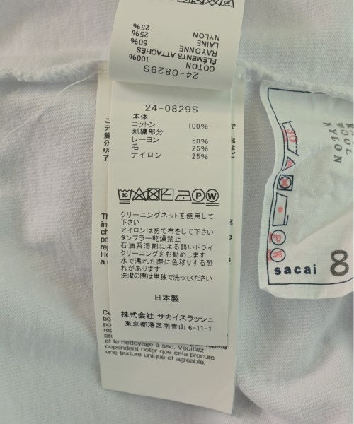 sacai เสื้อยืด/เสื้อท็อปส์