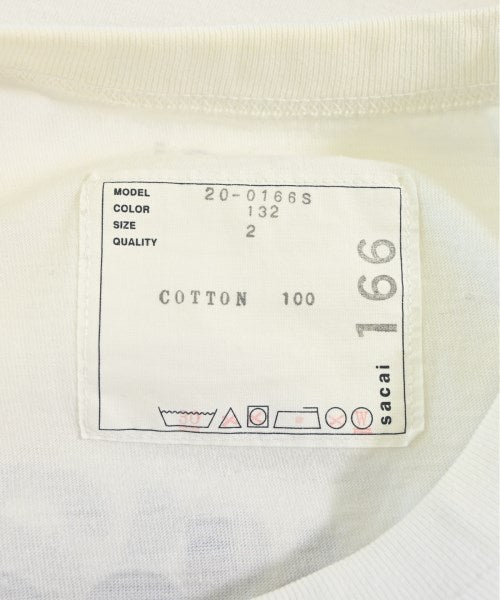 sacai เสื้อยืด/เสื้อท็อปส์