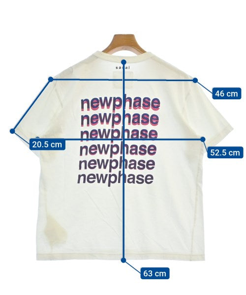sacai เสื้อยืด/เสื้อท็อปส์