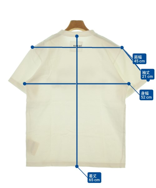 sacai เสื้อยืด/เสื้อท็อปส์