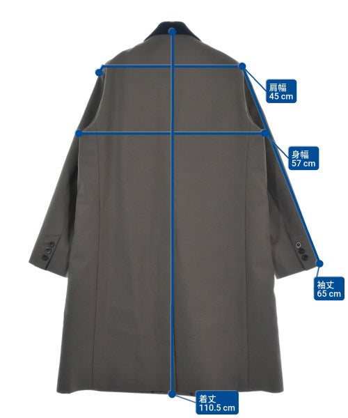 sacai เสื้อโค้ทเชสเตอร์ฟิลด์