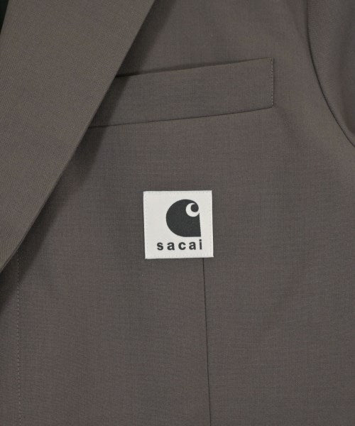 sacai เสื้อโค้ทเชสเตอร์ฟิลด์
