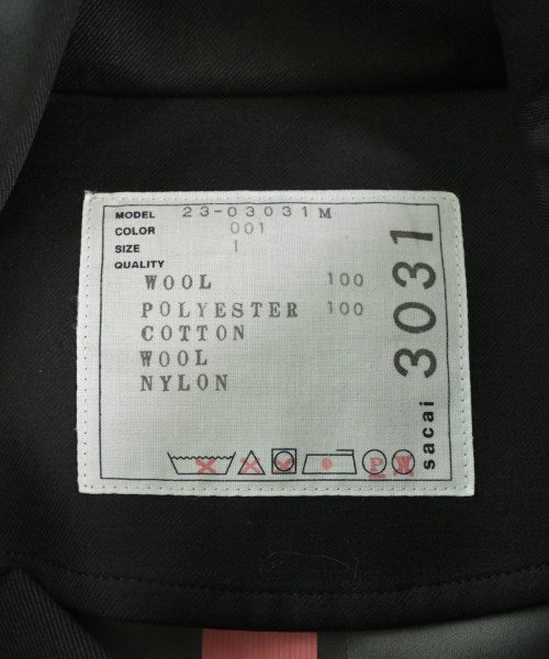 sacai เสื้อคลุมคอปก Soutien