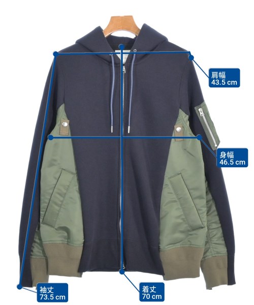 sacai เสื้อฮู้ด