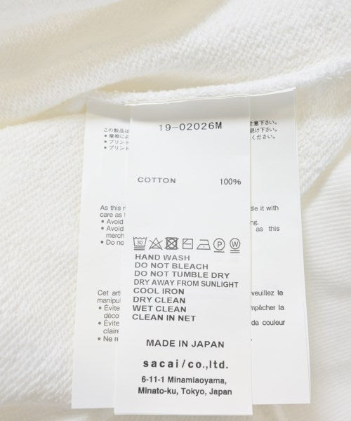 sacai เสื้อฮู้ด