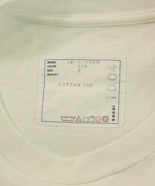 sacai เสื้อยืด/เสื้อท็อปส์