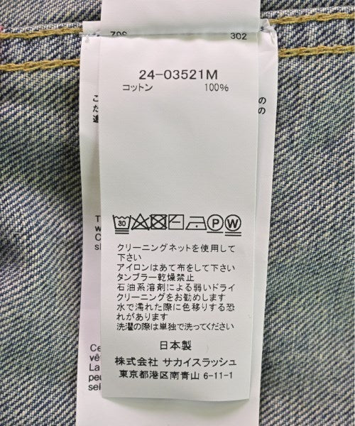sacai แจ็คเก็ตยีนส์