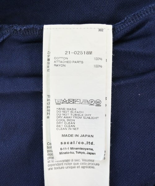 sacai เสื้อยืด/เสื้อท็อปส์