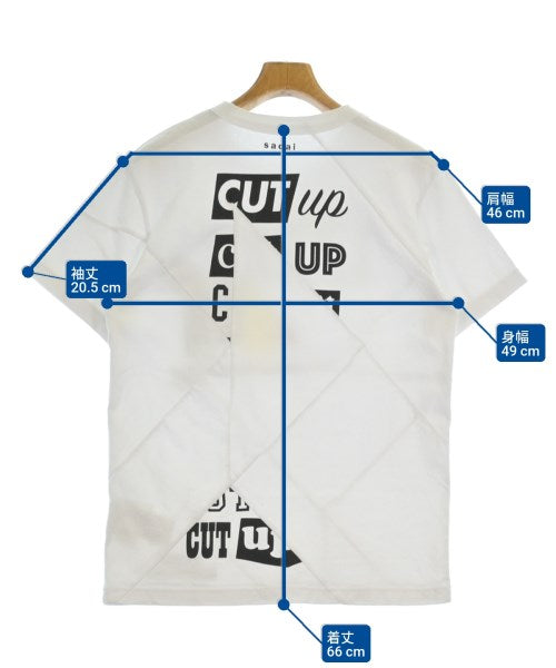 sacai เสื้อยืด/เสื้อท็อปส์