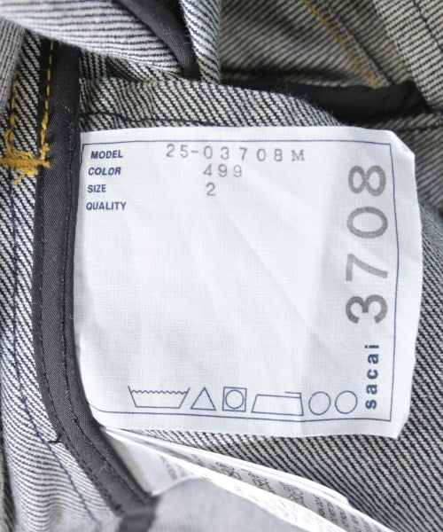 sacai แจ็คเก็ตยีนส์