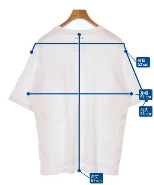 sacai เสื้อยืด/เสื้อท็อปส์