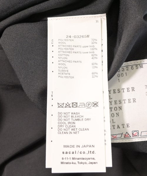 sacai แจ็คเก็ต