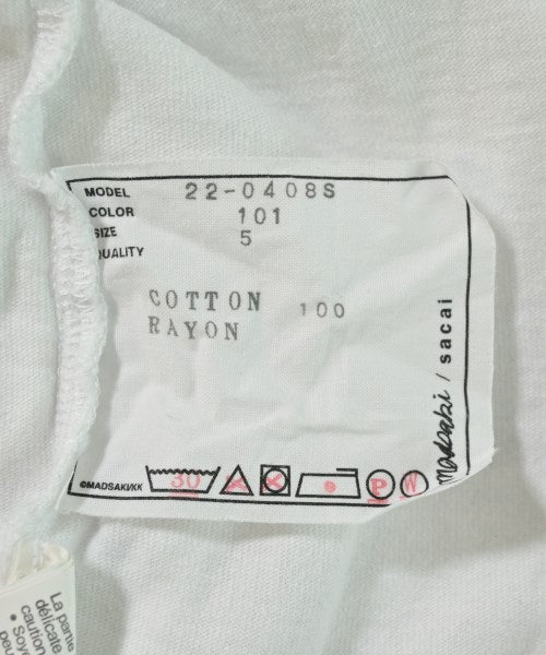 sacai เสื้อยืด/เสื้อท็อปส์