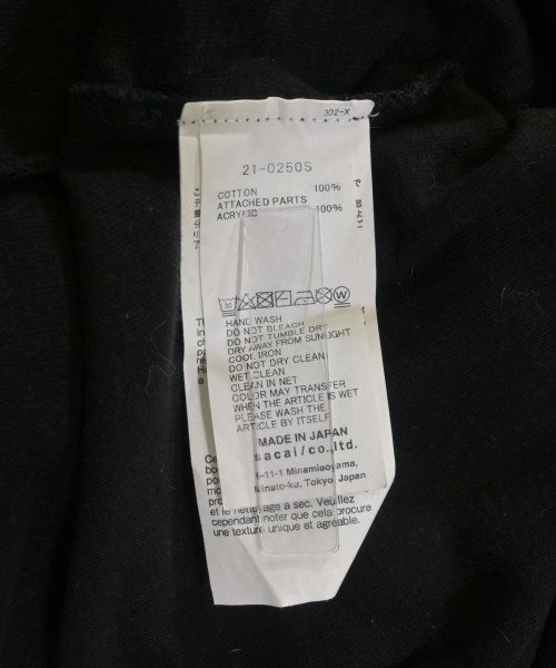 sacai เสื้อยืด/เสื้อท็อปส์