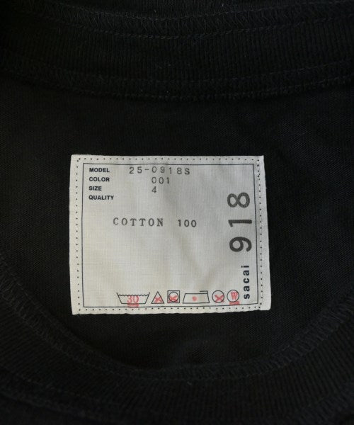 sacai เสื้อยืด/เสื้อท็อปส์