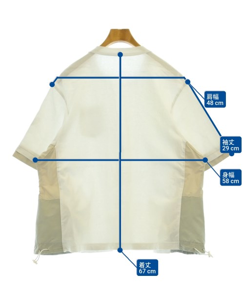 sacai เสื้อยืด/เสื้อท็อปส์