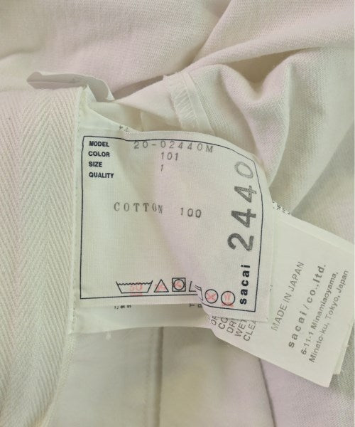 sacai เสื้อยืด/เสื้อท็อปส์