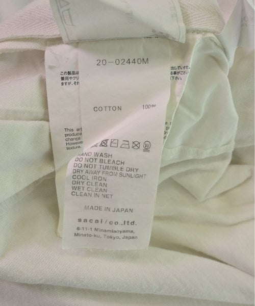 sacai เสื้อยืด/เสื้อท็อปส์