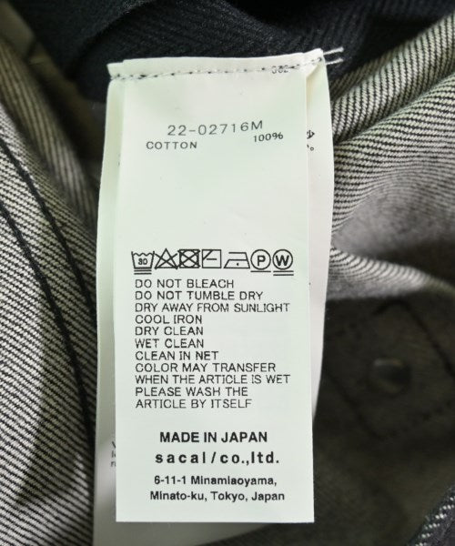 sacai แจ็คเก็ตยีนส์