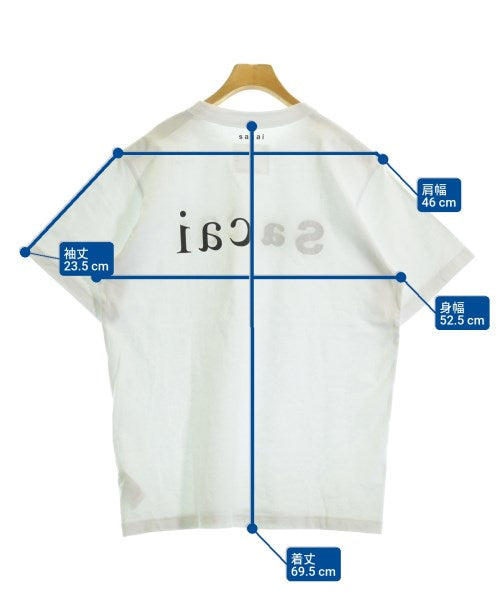 sacai เสื้อยืด/เสื้อท็อปส์