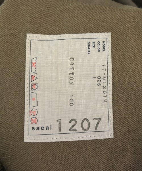 sacai กางเกงขายาว