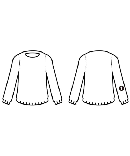 sacai เสื้อกันหนาว