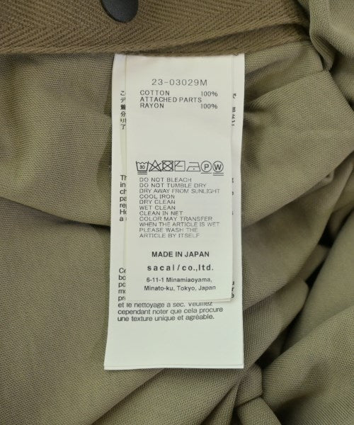 sacai เสื้อยืด/เสื้อท็อปส์