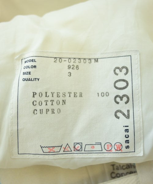 sacai กางเกงขาสั้น