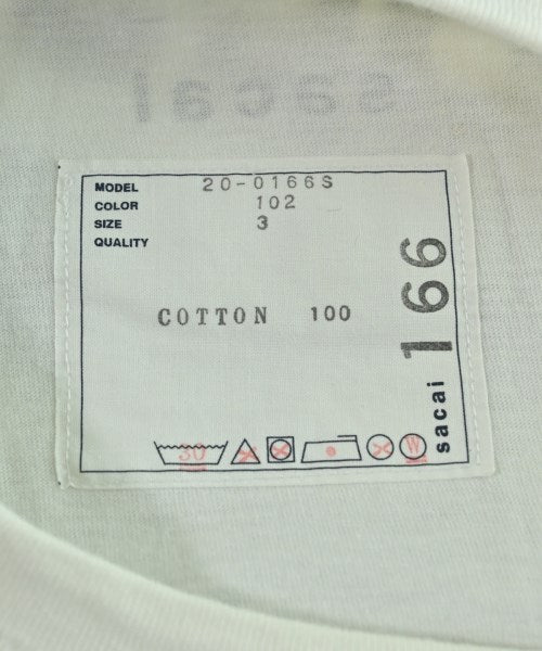 sacai เสื้อยืด/เสื้อท็อปส์