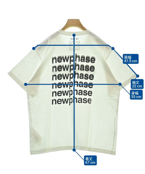 sacai เสื้อยืด/เสื้อท็อปส์