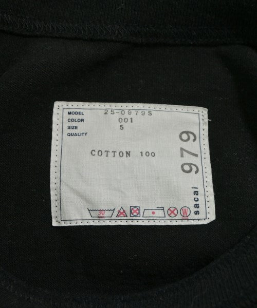 sacai เสื้อยืด/เสื้อท็อปส์
