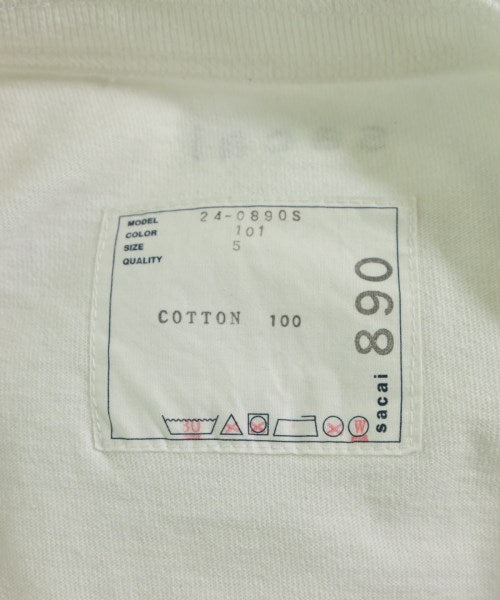 sacai เสื้อยืด/เสื้อท็อปส์