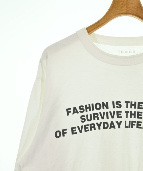 sacai เสื้อยืด/เสื้อท็อปส์